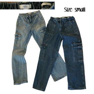 Forever21 Cargo Denim Bundle - Size SM